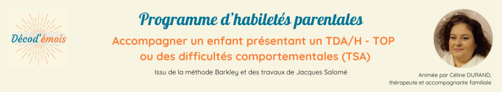 Bandeau Programme d habiletes parentales